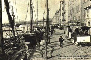 Toulon  la belle poque - Le Port - Quai de la sinse