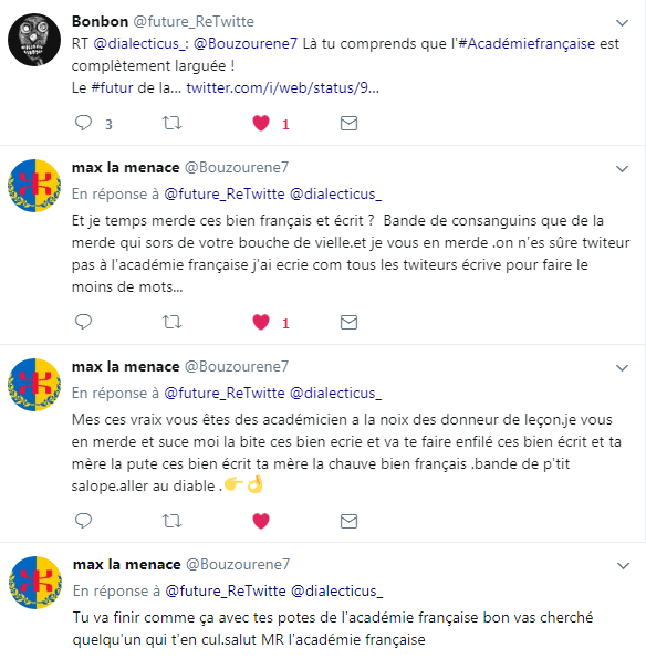 Suite à un retweet d'un internaute New-Yorkais