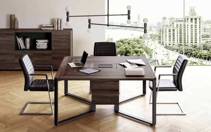 la table de conférence